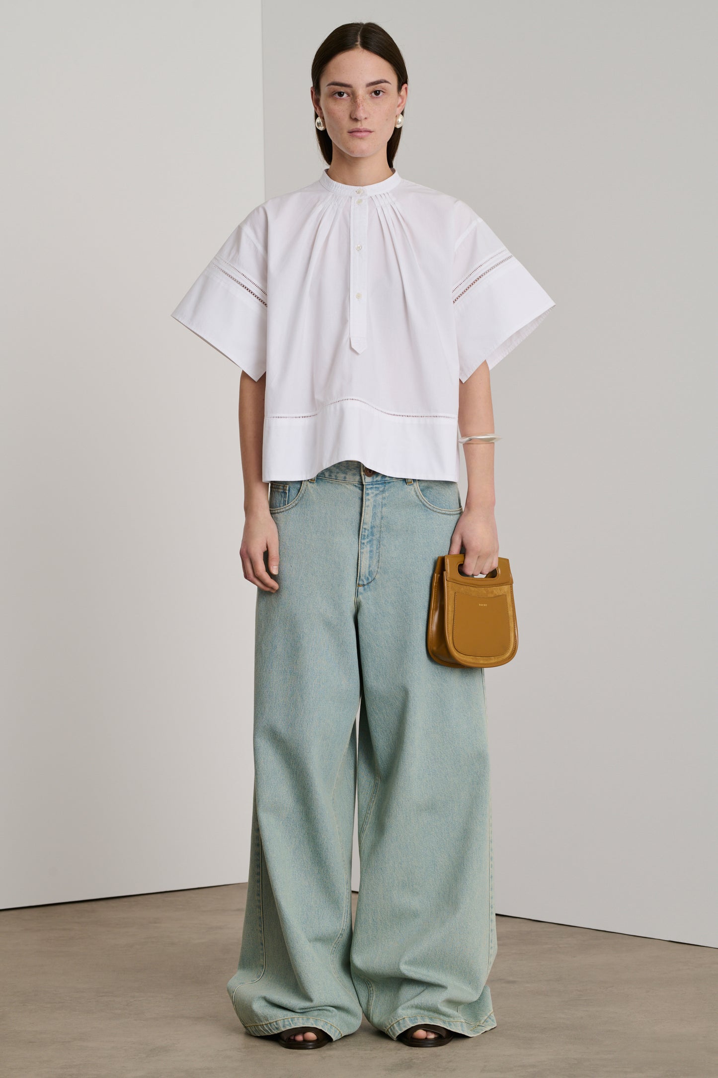Blouse Dara - Blanc - Coton - Femme