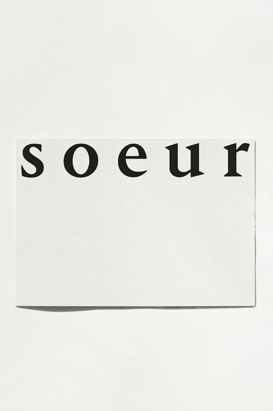 Soeur E-Gift Card N°6