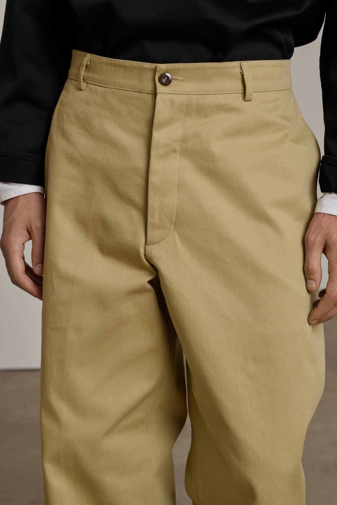 Pantalon Chet - Beige - Coton - Homme