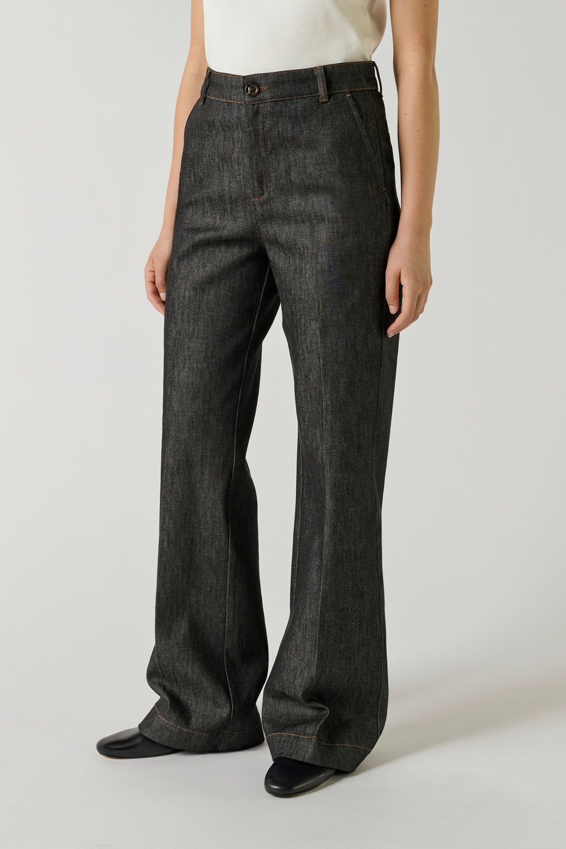 Jean California - Denim Brut Noir - Femme