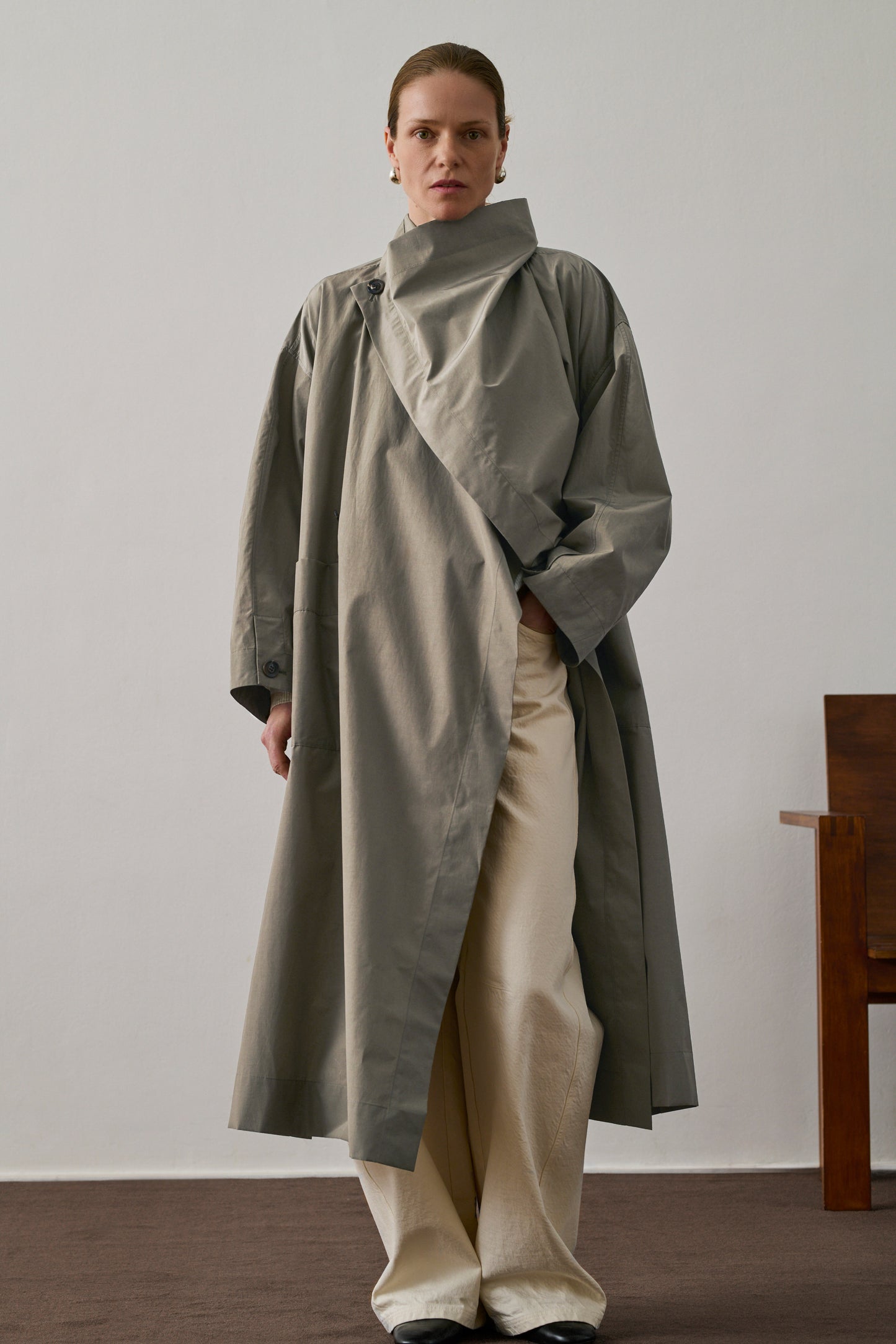Trench Albatros - Gris - Femme