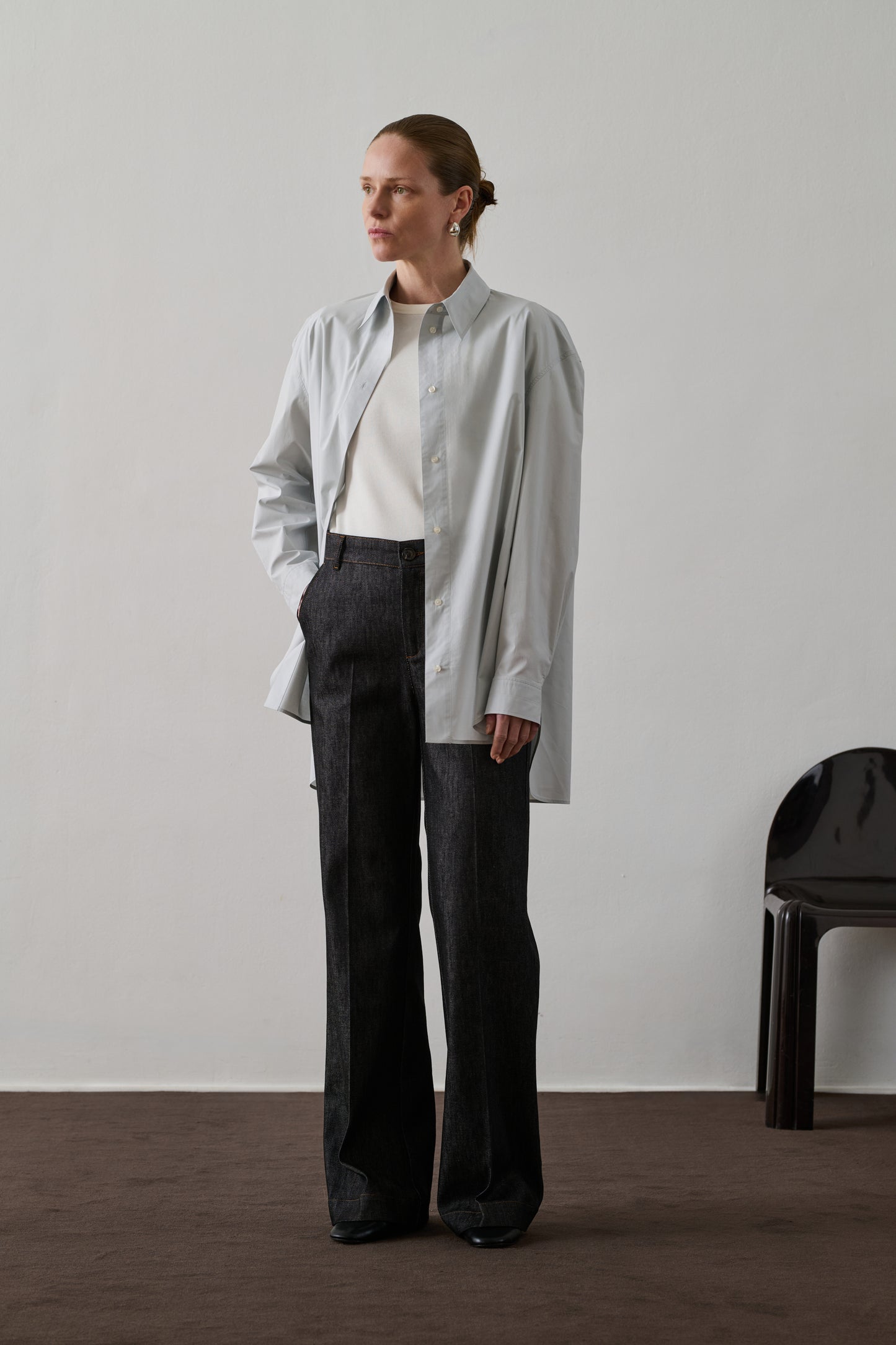 Jean California - Denim Brut Noir - Femme