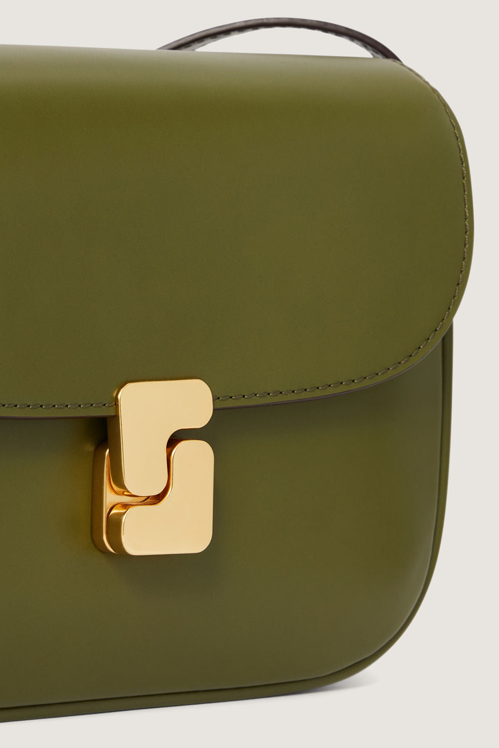 Sac Bellissima Mini - Vert Olive - Cuir - Femme vue 5